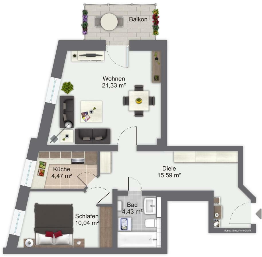 Apartment Nordik Drezda Kültér fotó
